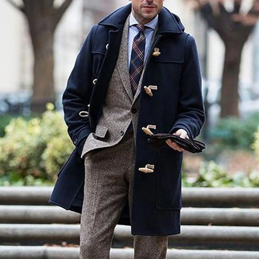 Manteau d'Hiver Long pour Hommes